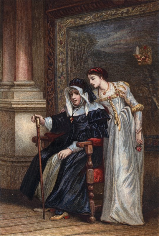 Shakespeare, Romeo a Julie, dějství II, scéna 5 od English School