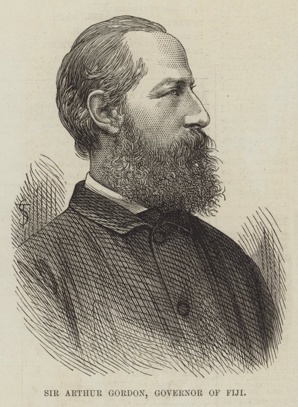Sir Arthur Gordon, guvernér Fidži od English School