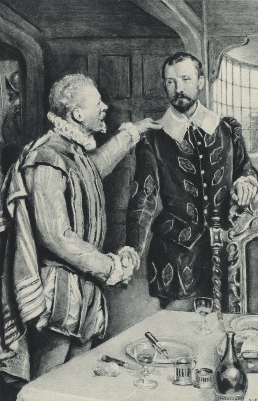 Sir Francis Drake posílá svého přítele na smrt – na rozloučení se sirem Thomasem Doughtym od English School