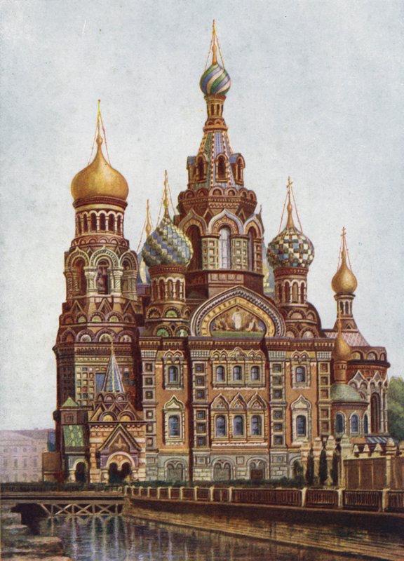 Kostel vzkříšení, Leningrad od English School
