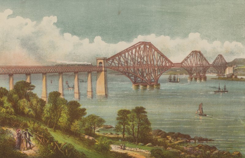 Forth Bridge od English School