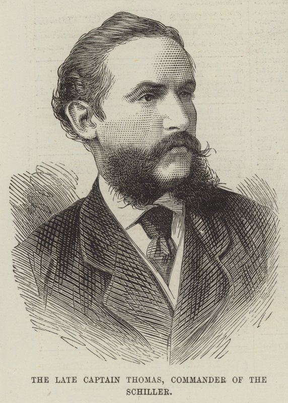 Zesnulý kapitán Thomas, velitel Schiller od English School