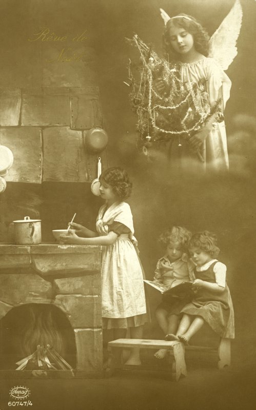 Dítě sní o Vánocích od French Photographer