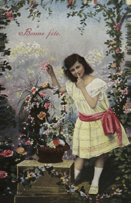 Přání k narozeninám s malou holčičkou od French Photographer