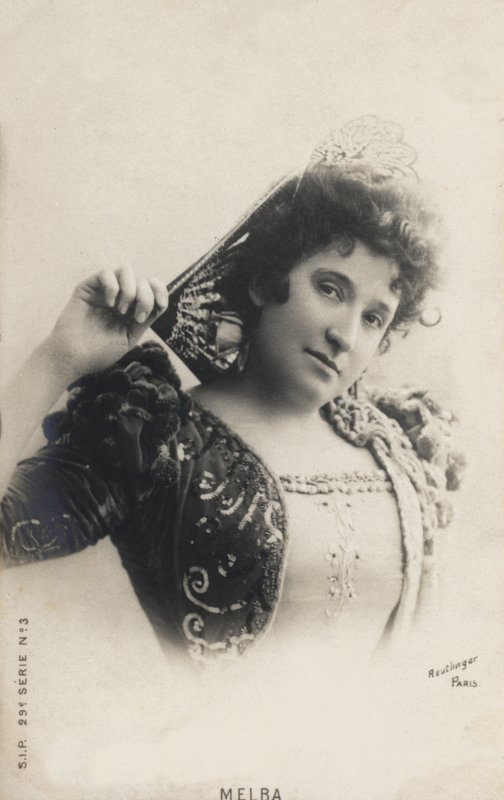 Dáma Nellie Melba od French Photographer