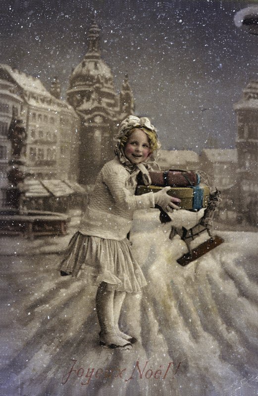 Holčička Ve Sněhu od French Photographer