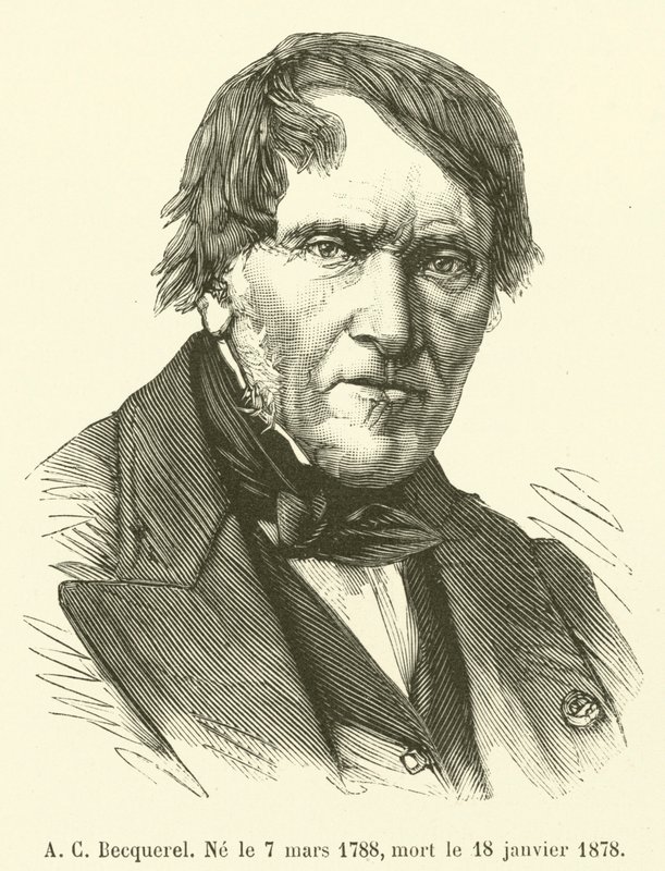 A C Becquerel, Ne le 7. března 1788, mort le 18. ledna 1878 od French School