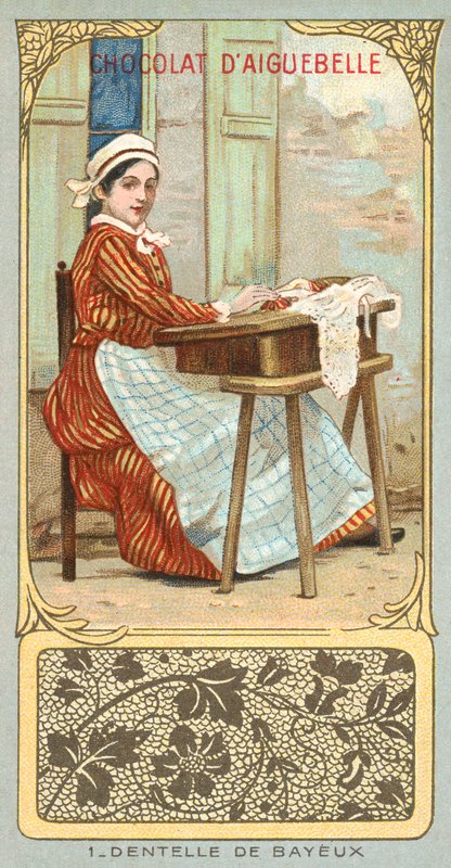 Bayeux krajka od French School