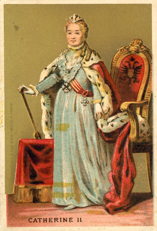 Kateřina Veliká, císařovna Ruska od French School