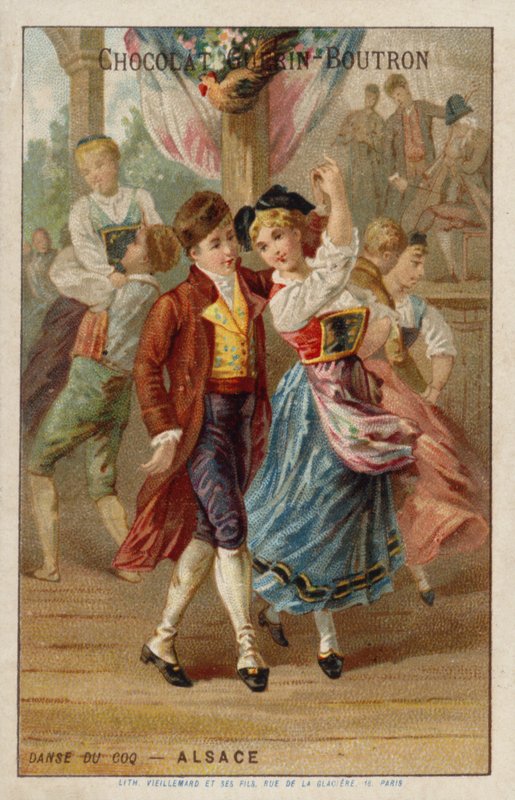 Kohoutí tanec, Alsasko od French School
