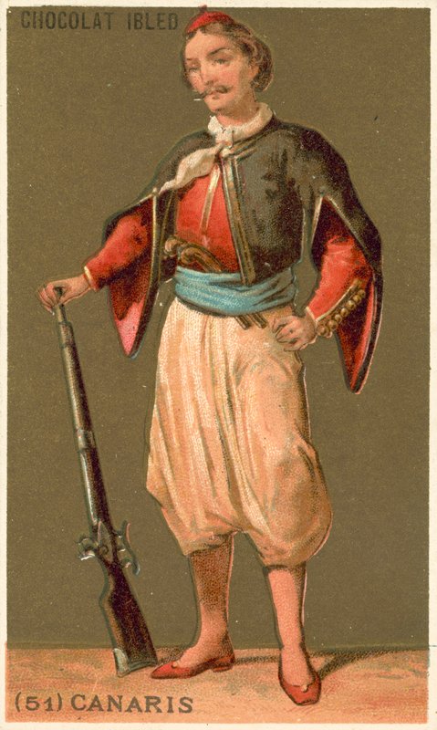 Constantine Canaris , řecký admirál a politik od French School