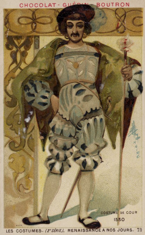 Dvorní šaty, 1530 od French School
