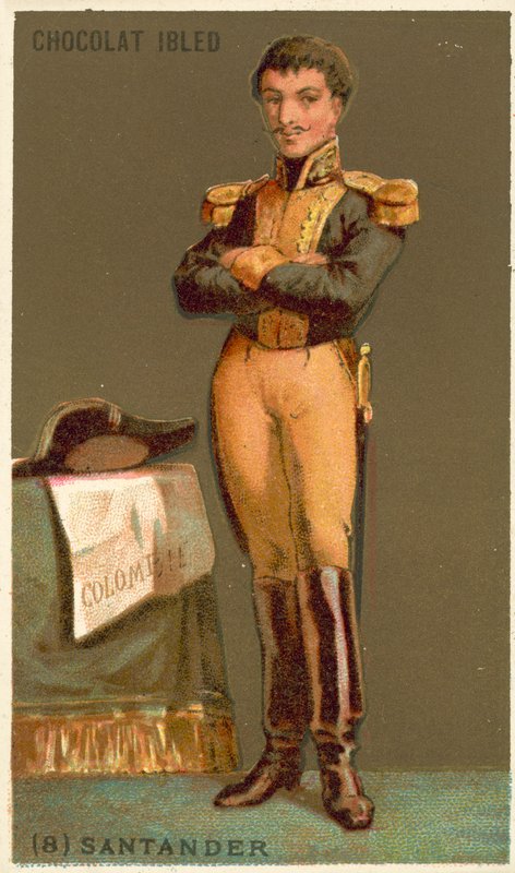 Francisco de Paula Santander , kolumbijský voják a politik od French School