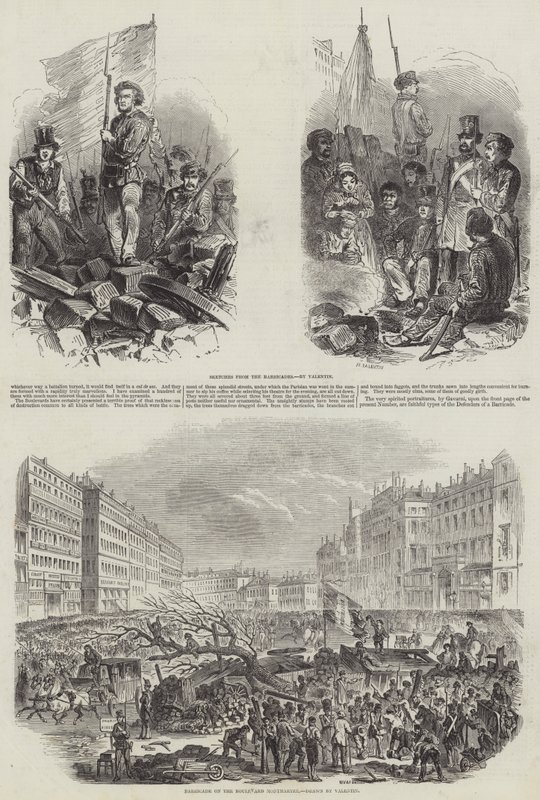 Francouzská revoluce z roku 1848 od French School