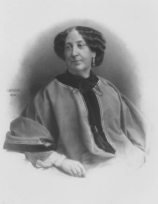 Georges Sand od French School