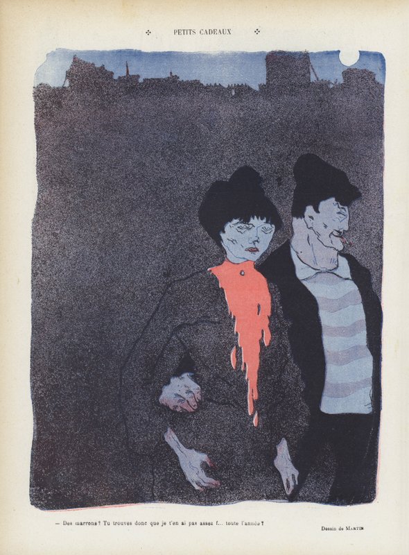 Ilustrace pro Le Rire od French School