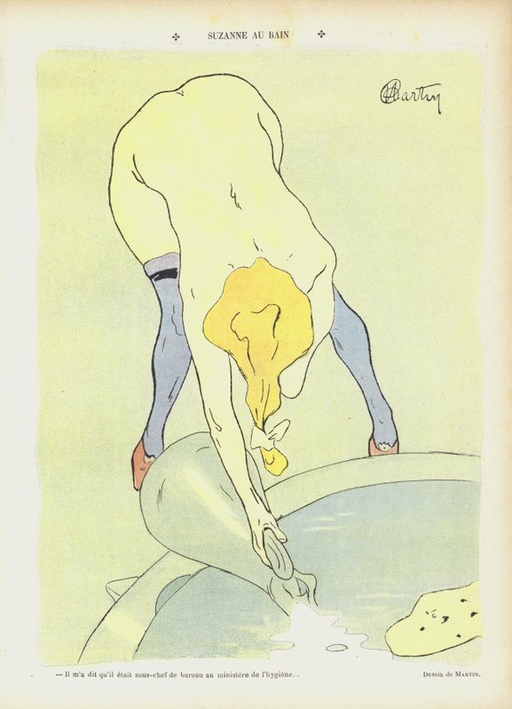 Ilustrace pro Le Rire od French School