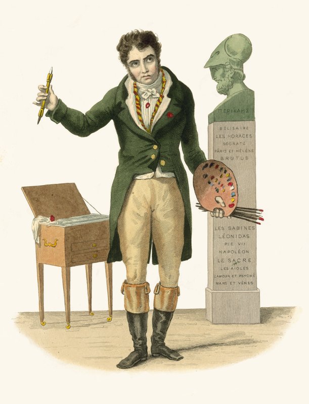 Jacques-Louis David od French School