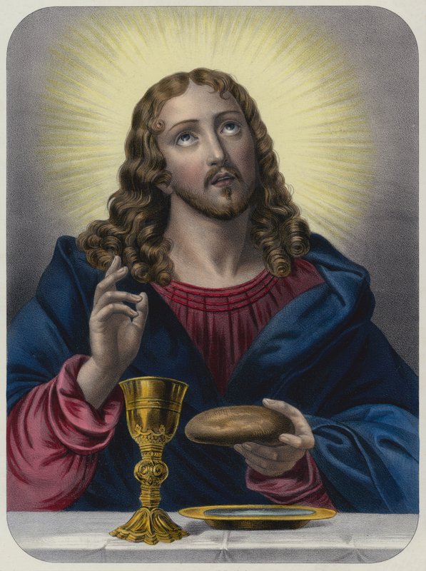 Ježíš Kristus a Nejsvětější svátost od French School