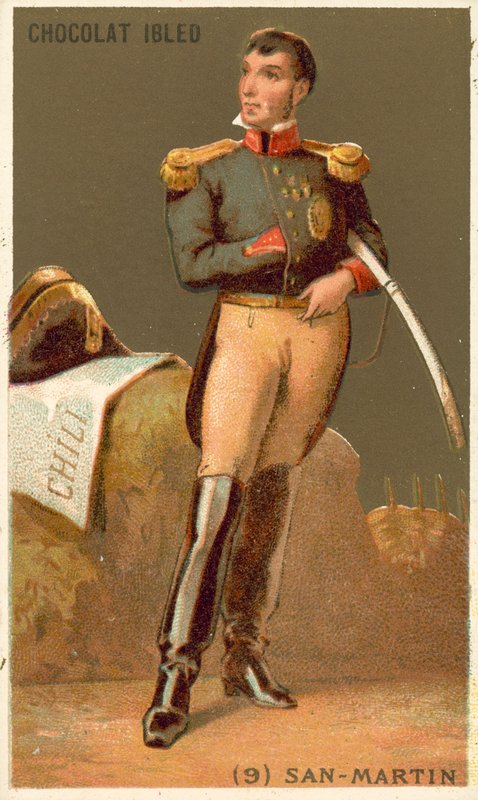 Jose de San Martin , argentinský generál od French School