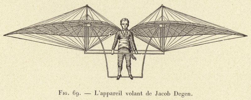 Volant od Jacoba Degena od French School