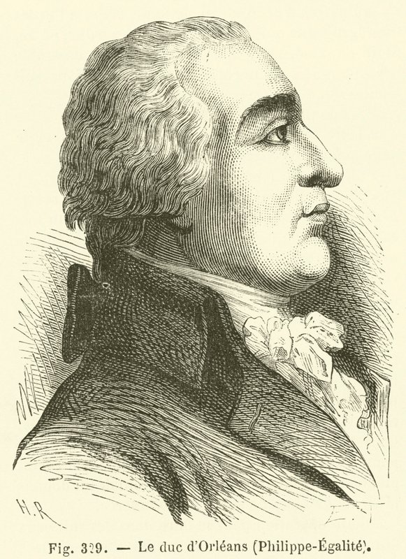 Le duc dOrleans, Philippe-Egalite od French School