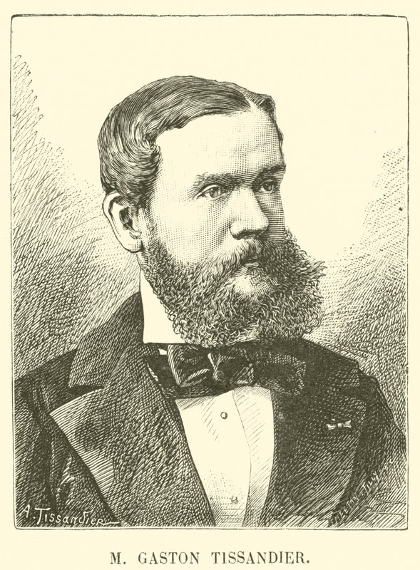 M Gaston Tissandier od French School