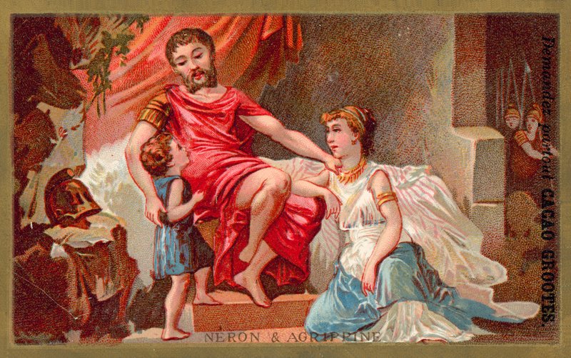 Nero a Agrippina od French School