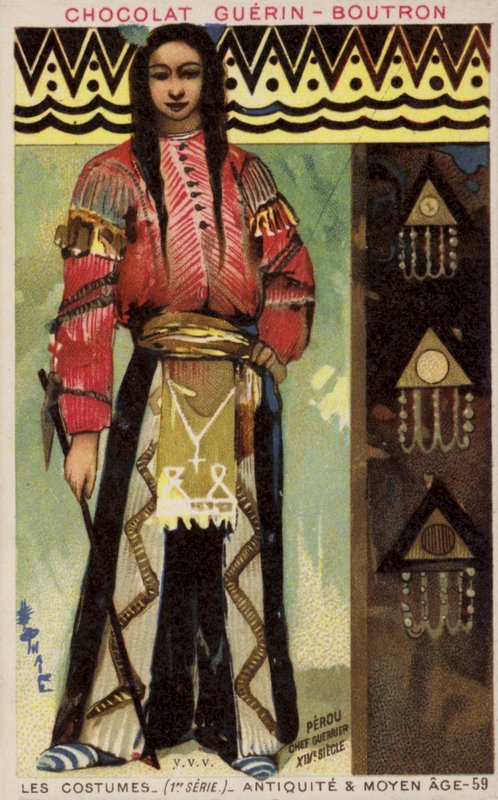 Náčelník peruánských válečníků, 14. století od French School
