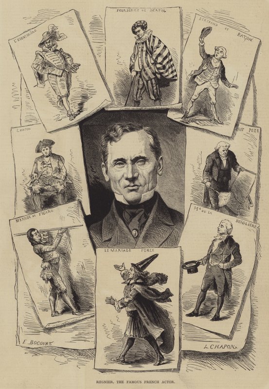 Regnier, slavný francouzský herec od French School