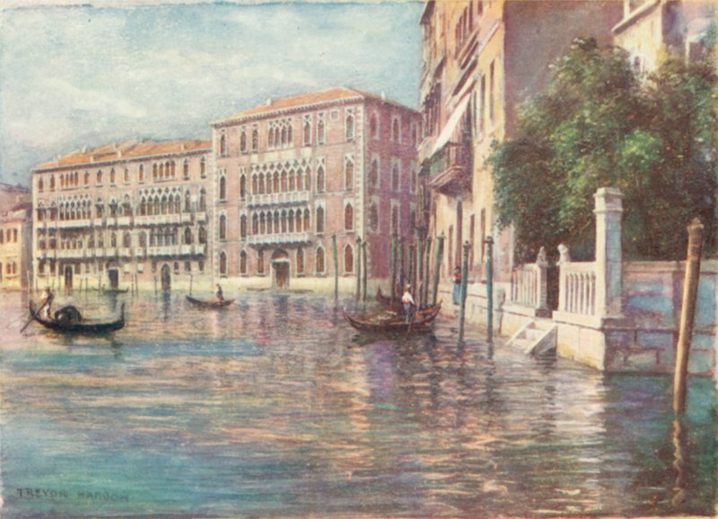 Palazzi Foscari a Giustiniani od A. Trevor Haddon