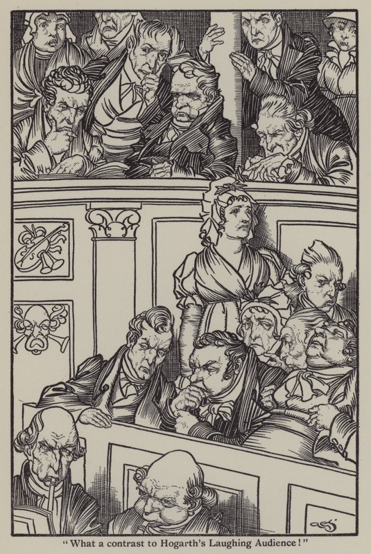 Ilustrace k The Essays of Elia od Charlese Lamba (litho) od A. Garth Jones