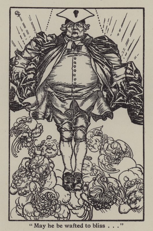 Ilustrace k The Essays of Elia od Charlese Lamba (litho) od A. Garth Jones