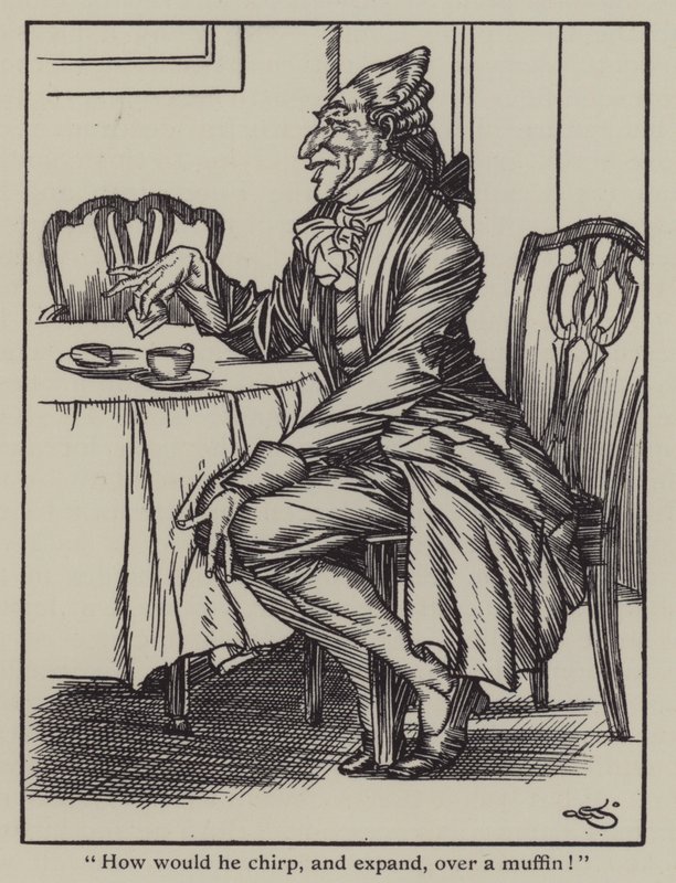 Ilustrace k The Essays of Elia od Charlese Lamba (litho) od A. Garth Jones