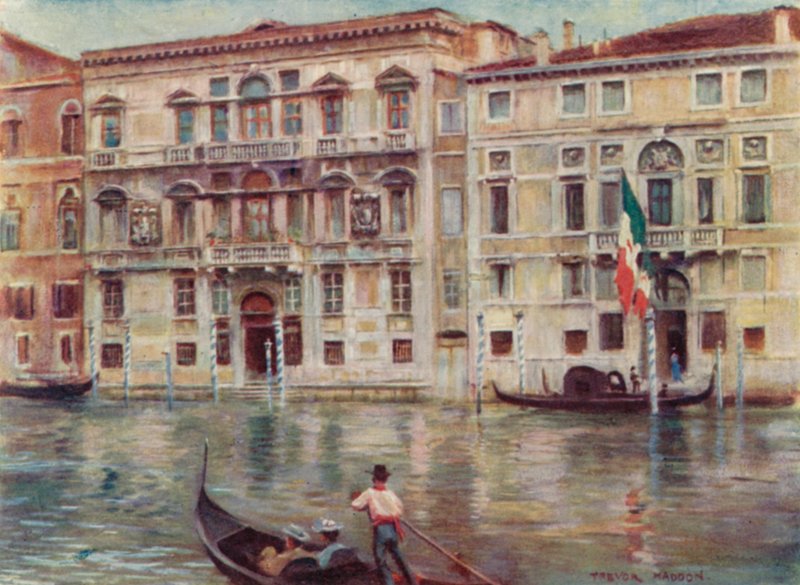 Palazzi Mocenighi od A. Trevor Haddon