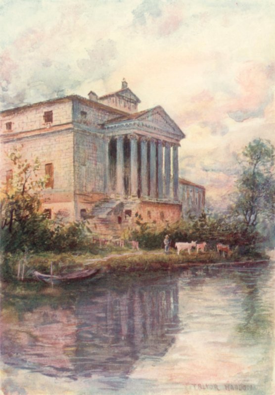 Palazzo Foscari v Malcontenta od A. Trevor Haddon