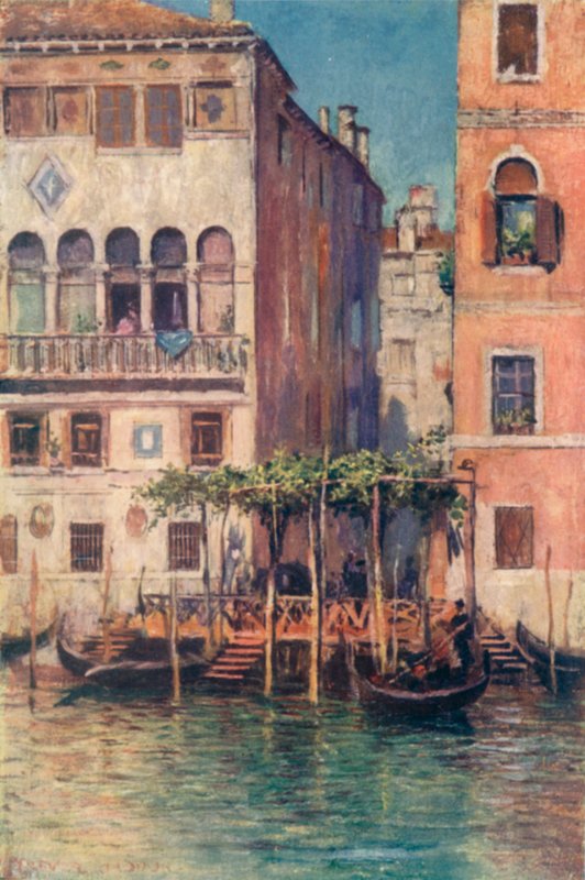 Palazzo Sicher a Traghetto Della Madonnetta od A. Trevor Haddon