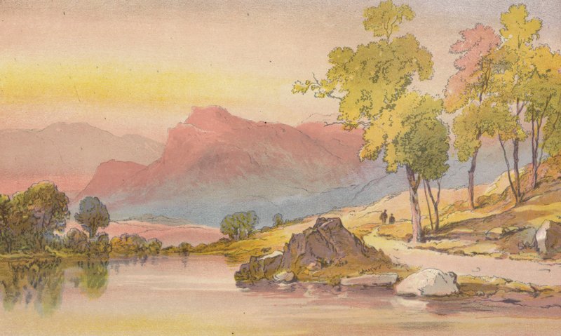 Ostruha Ben Lomond (chromolit) od Aaron Edwin Penley