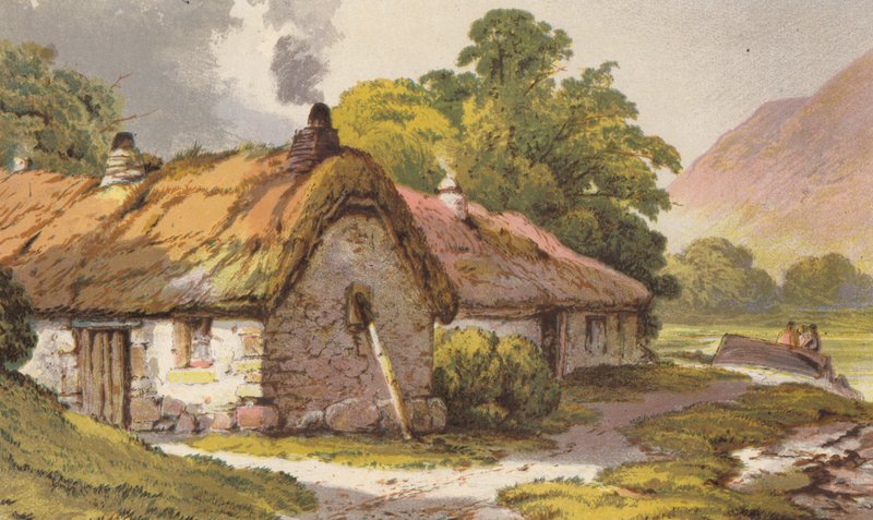 V Lussu u jezera Loch Lomond (chromolit) od Aaron Edwin Penley