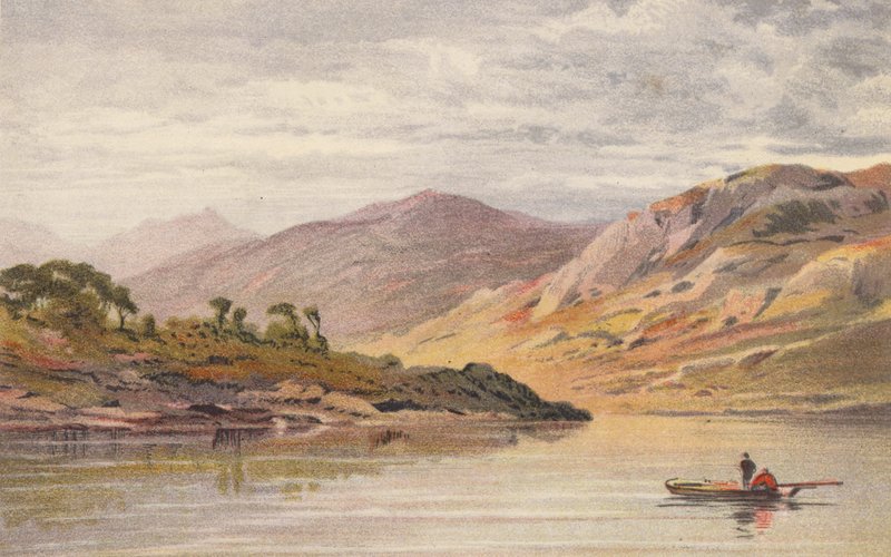 Na jezeře Loch Lomond (chromolit) od Aaron Edwin Penley