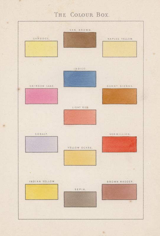 Barevný box (chromolit) od Aaron Edwin Penley