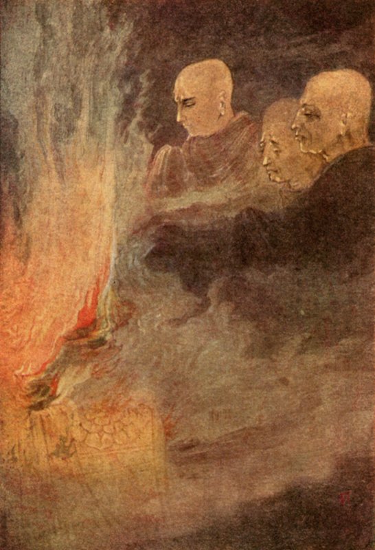 Konečné vydání (barevné lito) od Abanindranath Tagore