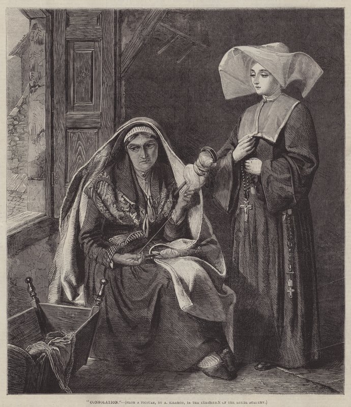 Útěcha od Abraham Solomon