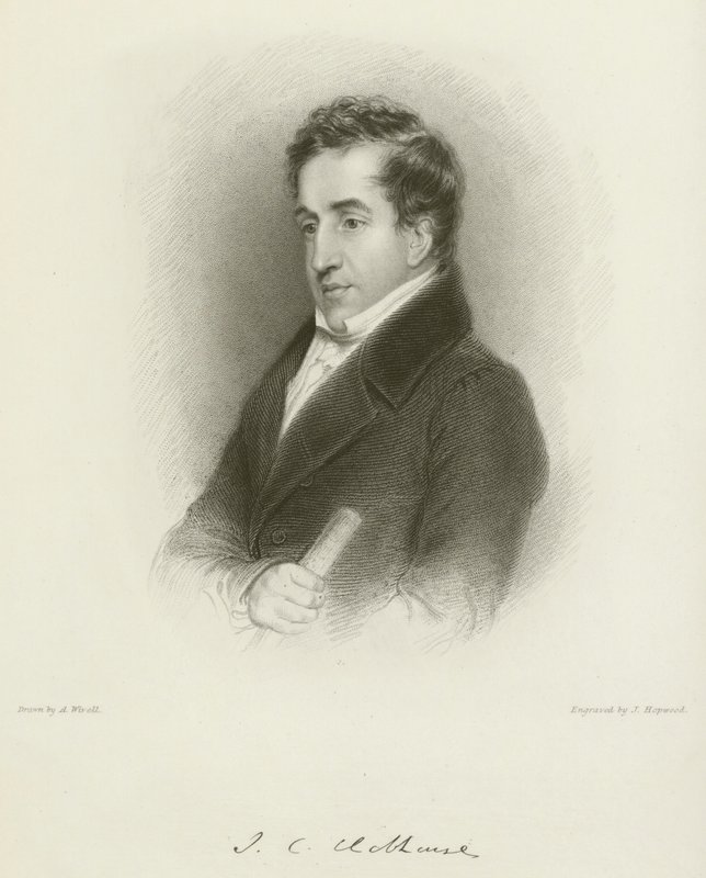 John Cam Hobhouse od Abraham Wivell