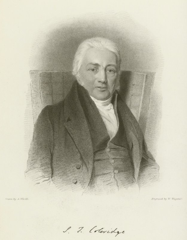 Samuel Taylor Coleridge od Abraham after Wivell