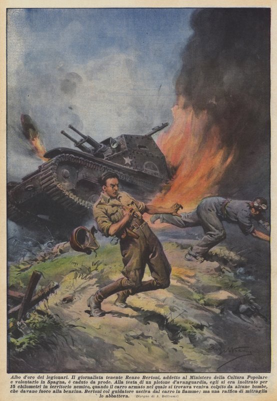 Zlatá role legionářů od Achille Beltrame