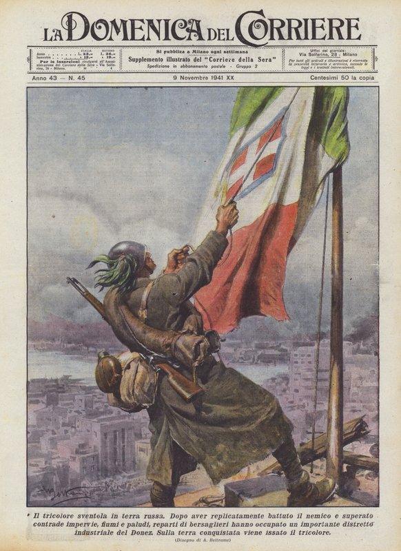Tříbarevné vlny na ruské půdě od Achille Beltrame