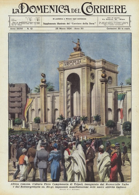 Římská Afrika od Achille Beltrame