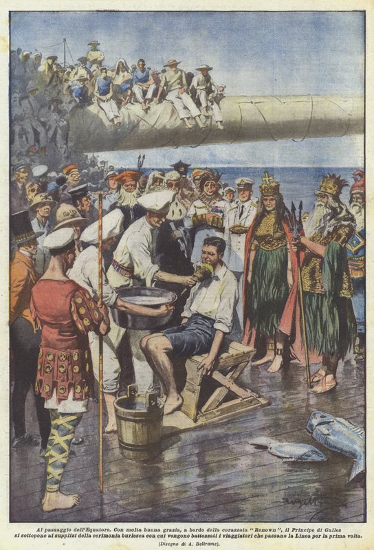 Na přechodu rovníku od Achille Beltrame