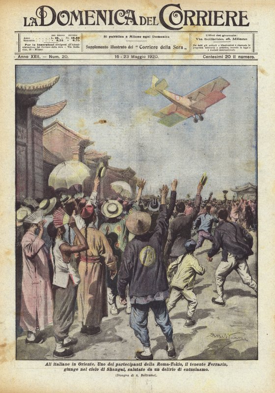 Italská křídla na východě od Achille Beltrame